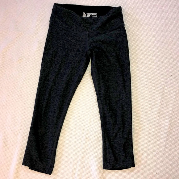 New balance excess NBA dry cropped workout leggings – heathered gray - Picture 1 of 3